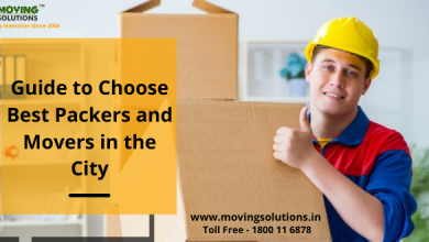 Guide to Choose Best Packers and Movers in the City