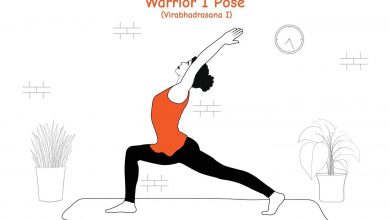 Yoga Pose for mental Peace