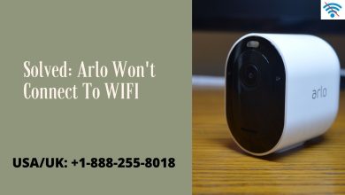 Arlo won't connect to wifi