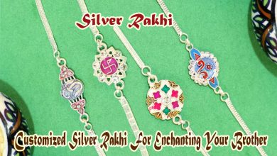 Silver Rakhi