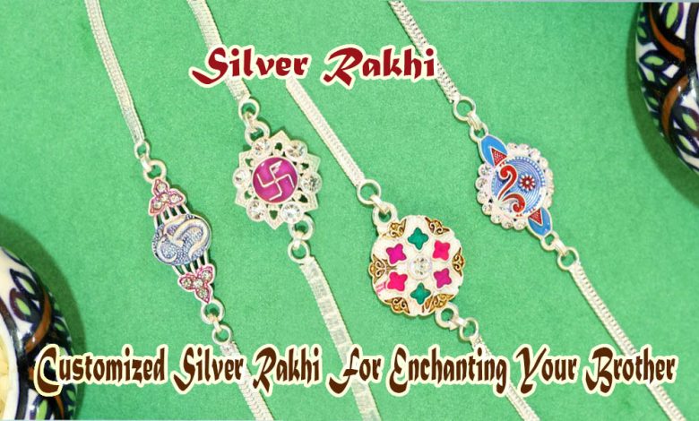 Silver Rakhi